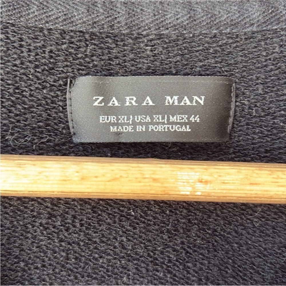 ZARA MAN XL BLACK TIGER PANTHER SNAKE JUNGLE SWEATSHIRT - Picture 7 of 7